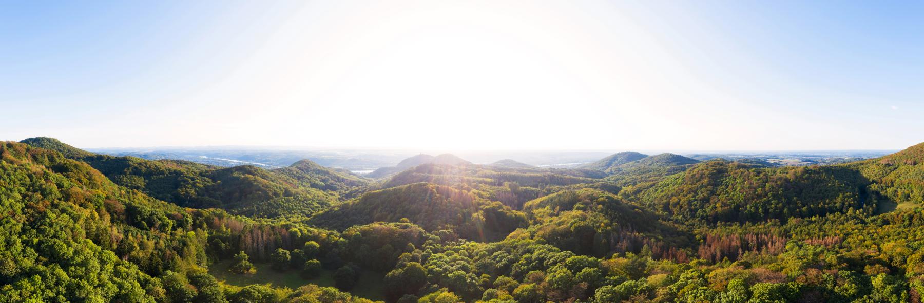 Siebengebirge mountains near Bonn, Germany 